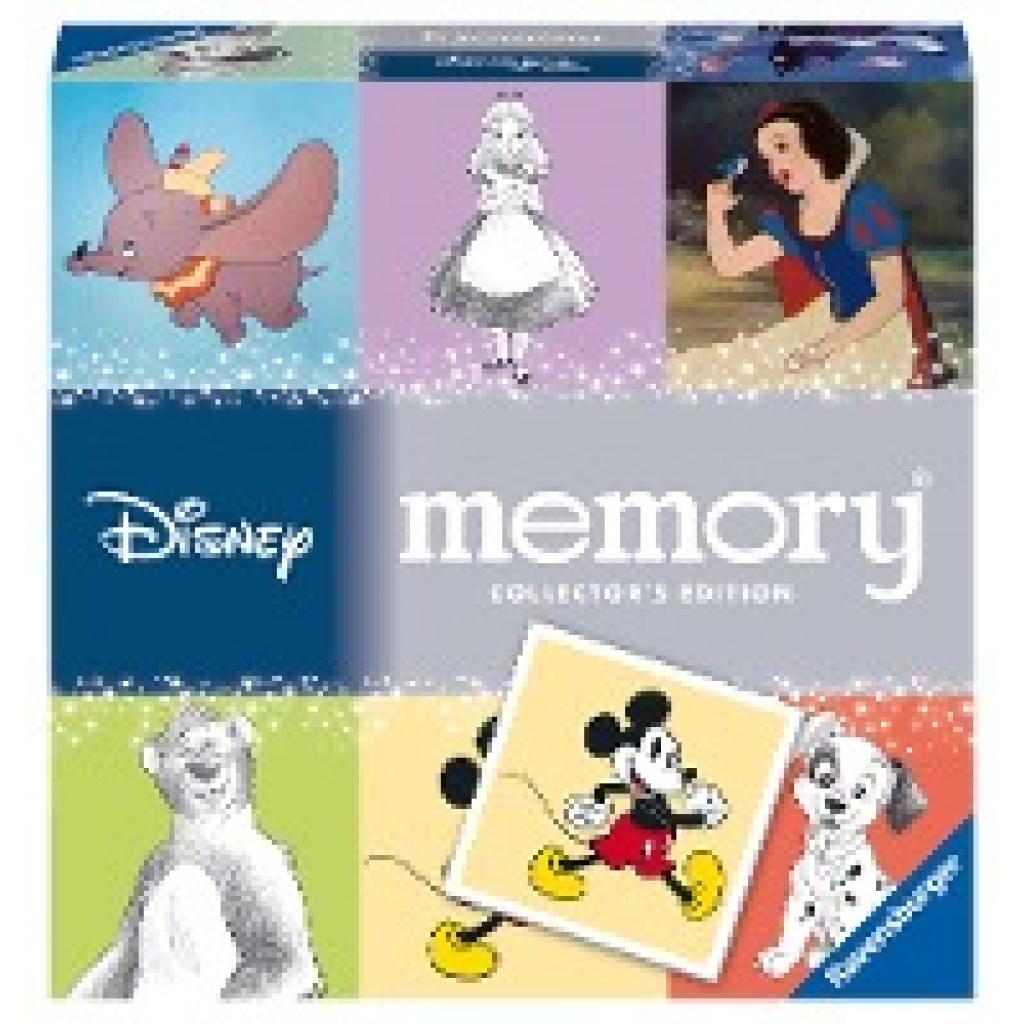 Hurter, William H.: Ravensburger Collectors' memory® Disney - 27378 - Das weltbekannte Gedächtnisspiel mit wunderschönen