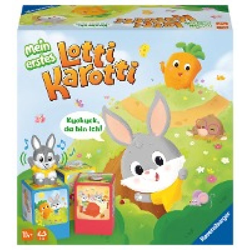 © Identity Games International B. V.: Ravensburger 20916 - Mein erstes Lotti Karotti, ein erstes Spiel für Kinder ab 1 ½