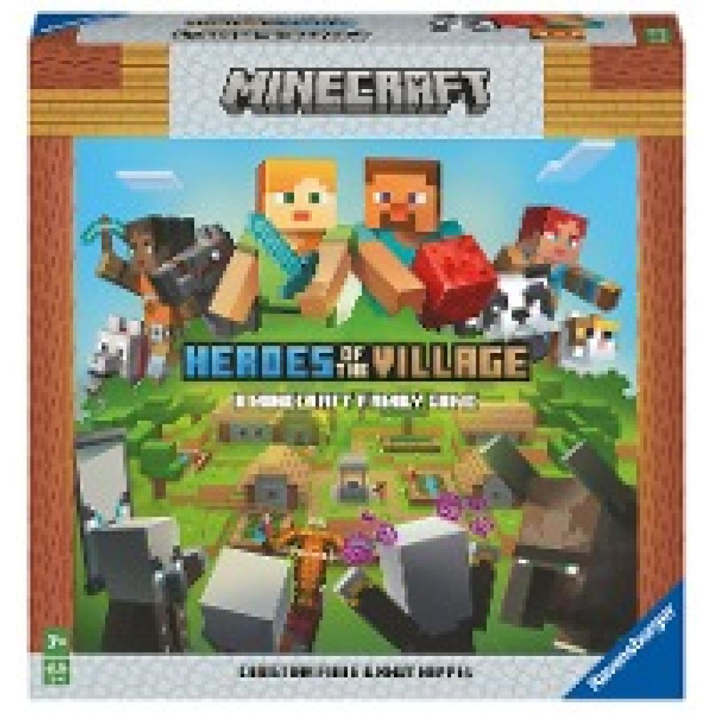Fiore, Christian: Ravensburger 20914 Minecraft Heroes of the Village - Kooperatives Familienspiel für 2-4 Spieler ab 7 J