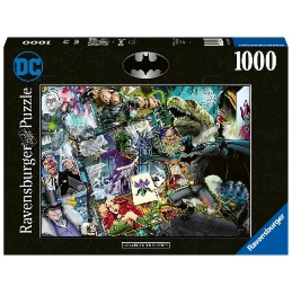 Ravensburger Puzzle 17297 - Batman - 1000 Teile DC Comics Puzzle für Erwachsene und Kinder ab 14 Jahren