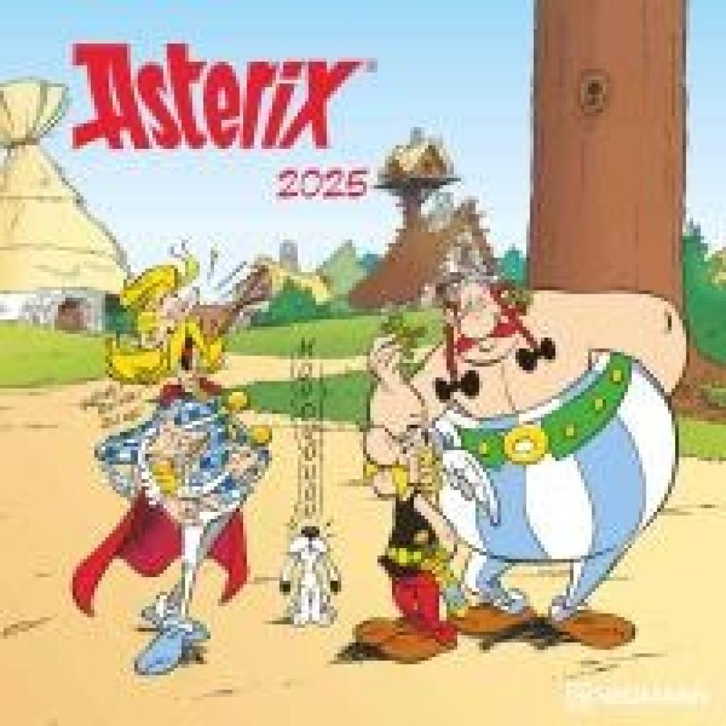 Asterix 2025 - Wand-Kalender - Broschüren-Kalender - 30x30 - 30x60 geöffnet - Cartoon