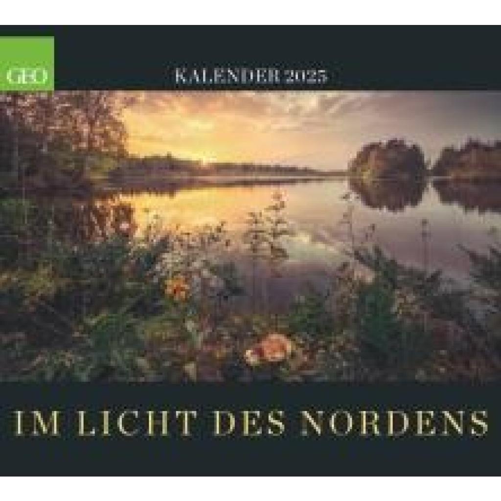 GEO Im Licht des Nordens 2025 - Wand-Kalender - Reise-Kalender - Poster-Kalender - 50x45