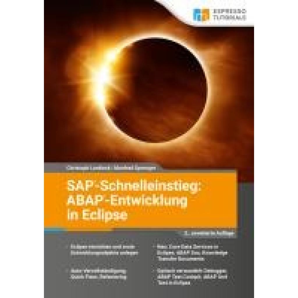 9783960122760 - SAP-Schnelleinstieg ABAP-Entwicklung in Eclipse - Christoph Lordieck Manfred Sprenger Kartoniert (TB)