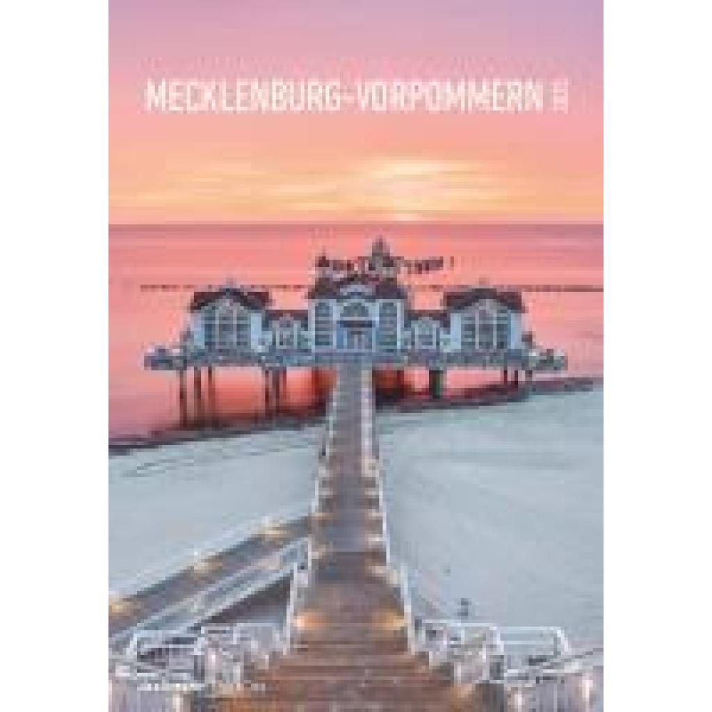 Mecklenburg-Vorpommern 2025 - Bild-Kalender 23,7x34 cm - Regional-Kalender - Wandkalender - mit Platz für Notizen - Alph