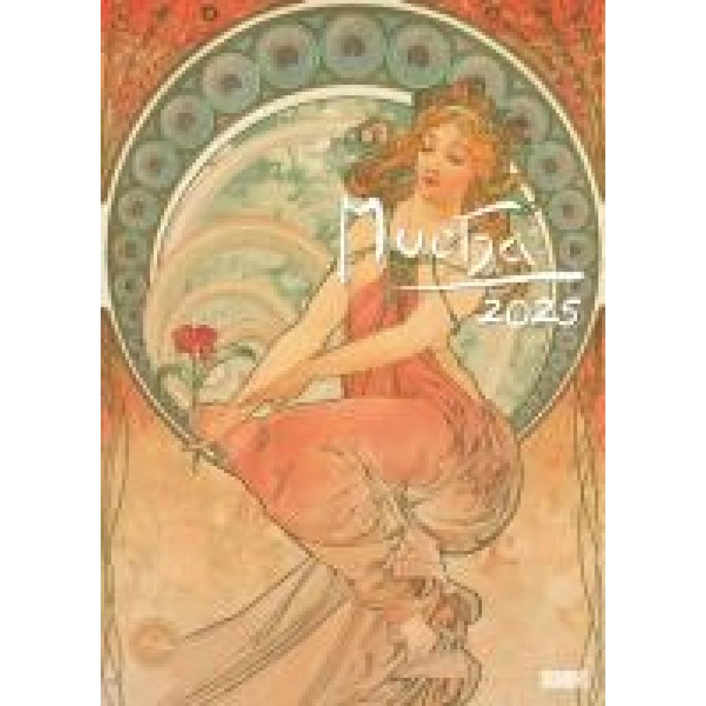 Mucha 2025 - Kunst-Kalender - Poster-Kalender - 50x70