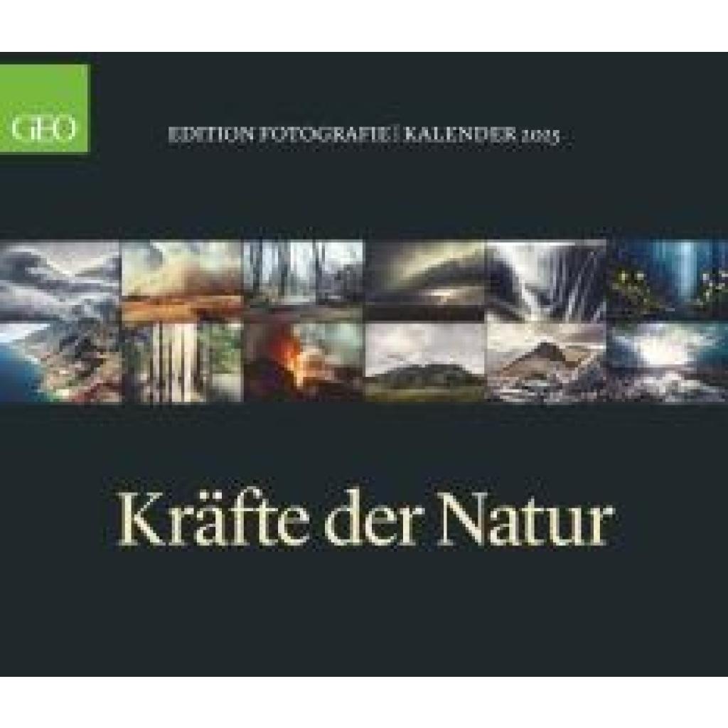 GEO Edition: Kräfte der Natur 2025 - Wand-Kalender - Poster-Kalender - 70x60