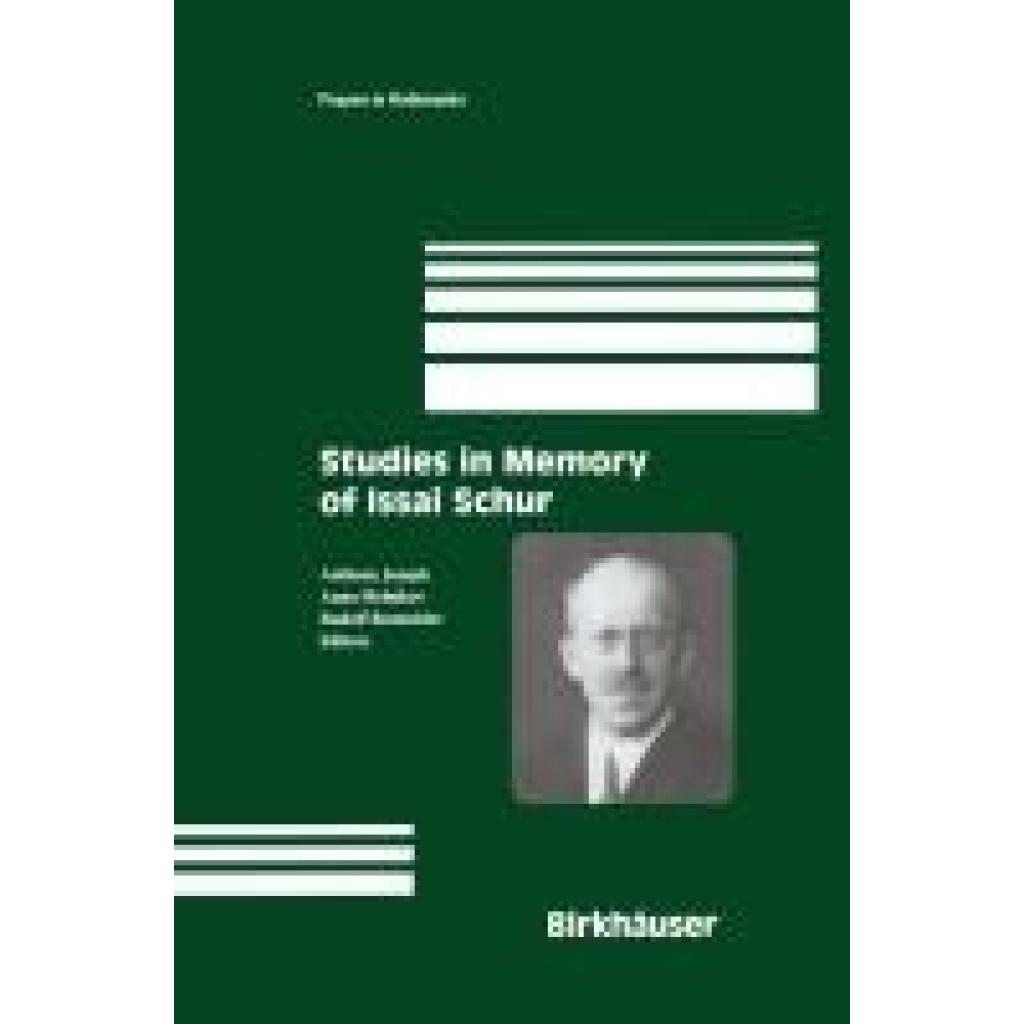 Studies in Memory of Issai Schur