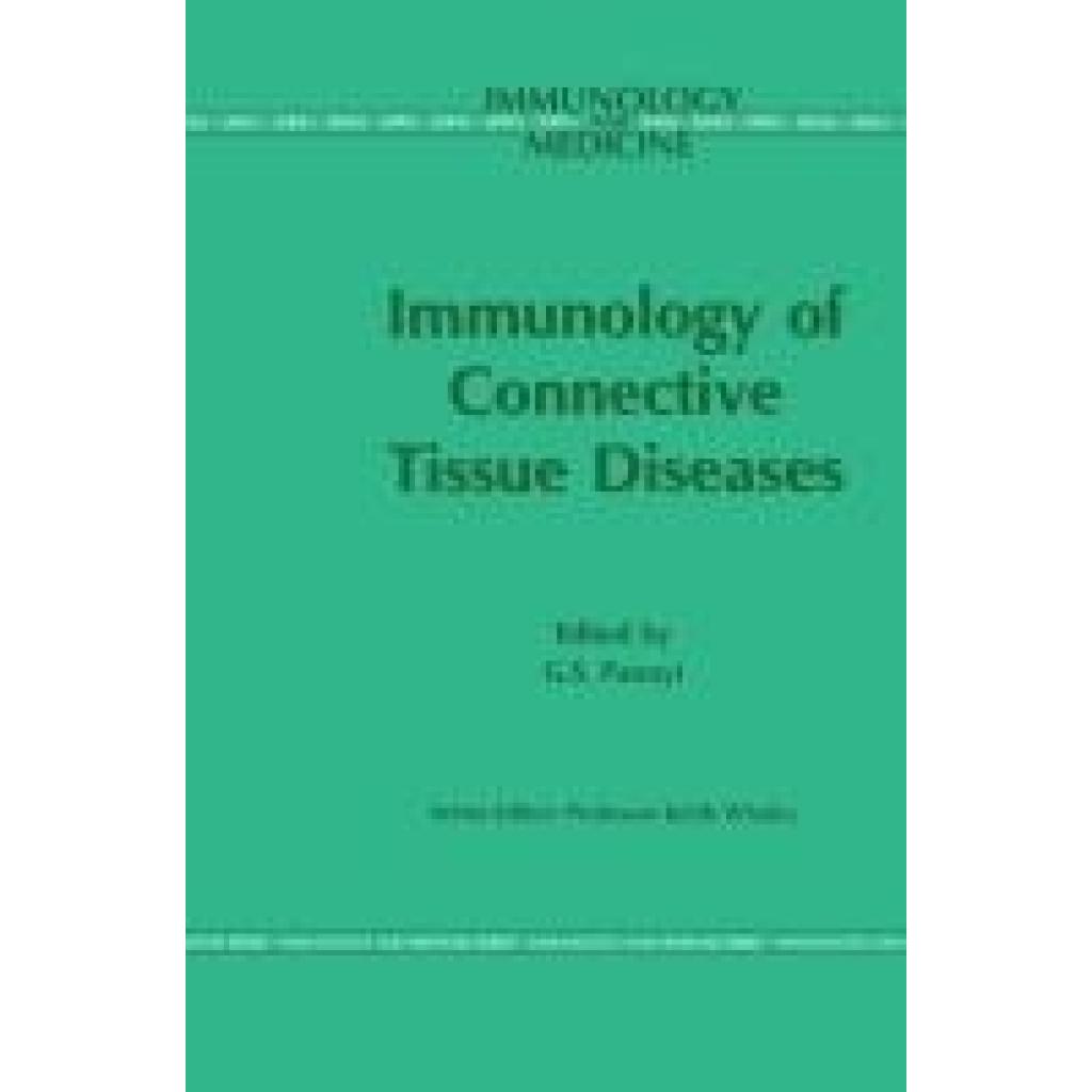 Immunology of the Connective Tissue Diseases