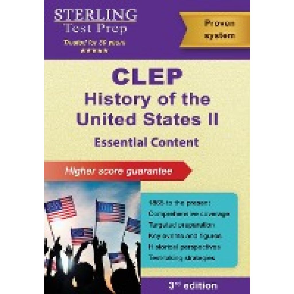 Test Prep, Sterling: CLEP History of the United States II