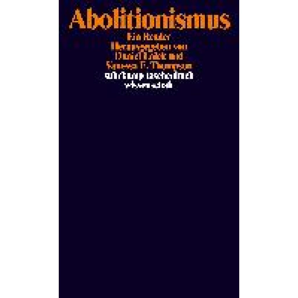 9783518299647 - Abolitionismus Kartoniert (TB)