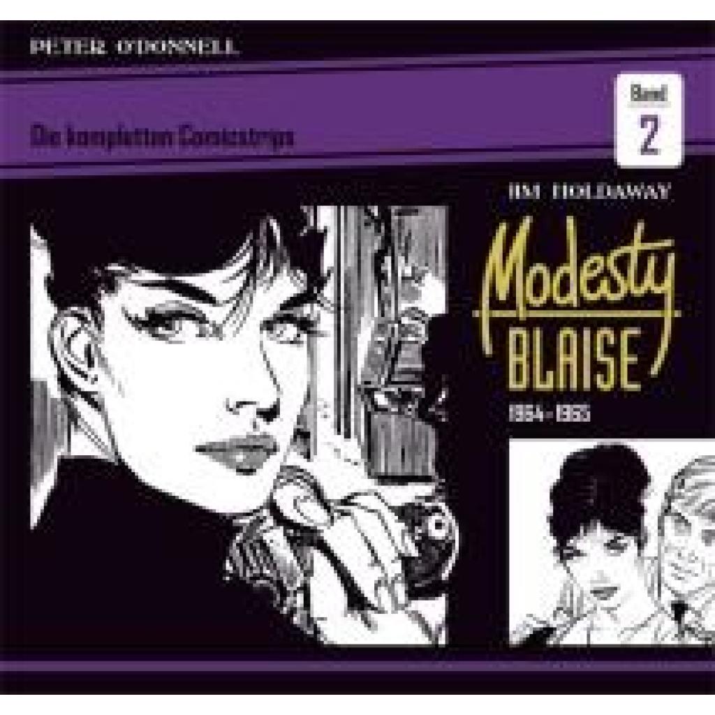 9783946842767 - Modesty Blaise Die kompletten Comicstrips   Band 2 1964 - 1966 - Peter ODonnell Gebunden