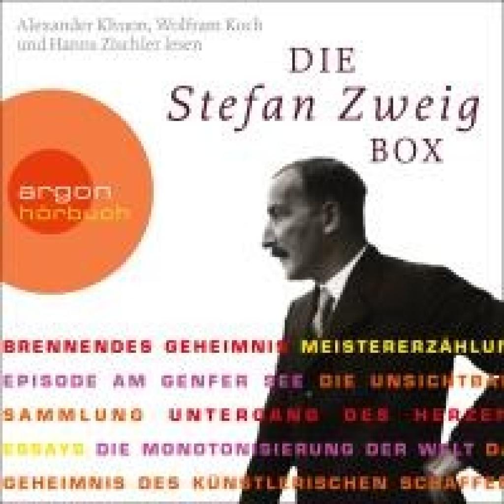 Zweig, Stefan: Die Stefan Zweig Box. 6 CDs