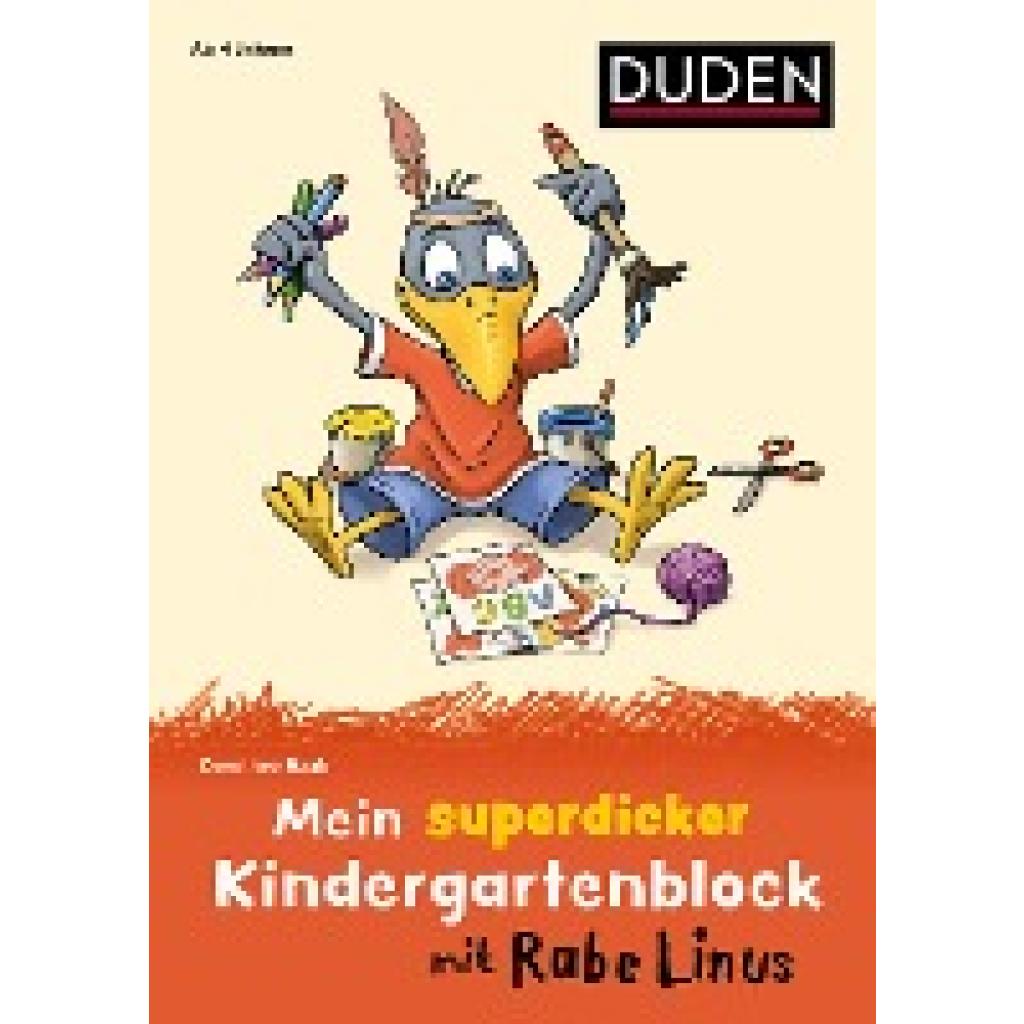 9783411720064 - Mein superdicker Kindergartenblock mit Rabe Linus - Dorothee Raab Kartoniert (TB) 9783411720064 - Mein superdicker Kindergartenblock mit Rabe Linus - Dorothee Raab Kartoniert (TB)