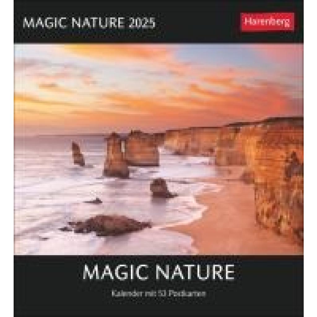 Magic Nature Postkartenkalender Kalender 2025 - Kalender mit 53 Postkarten