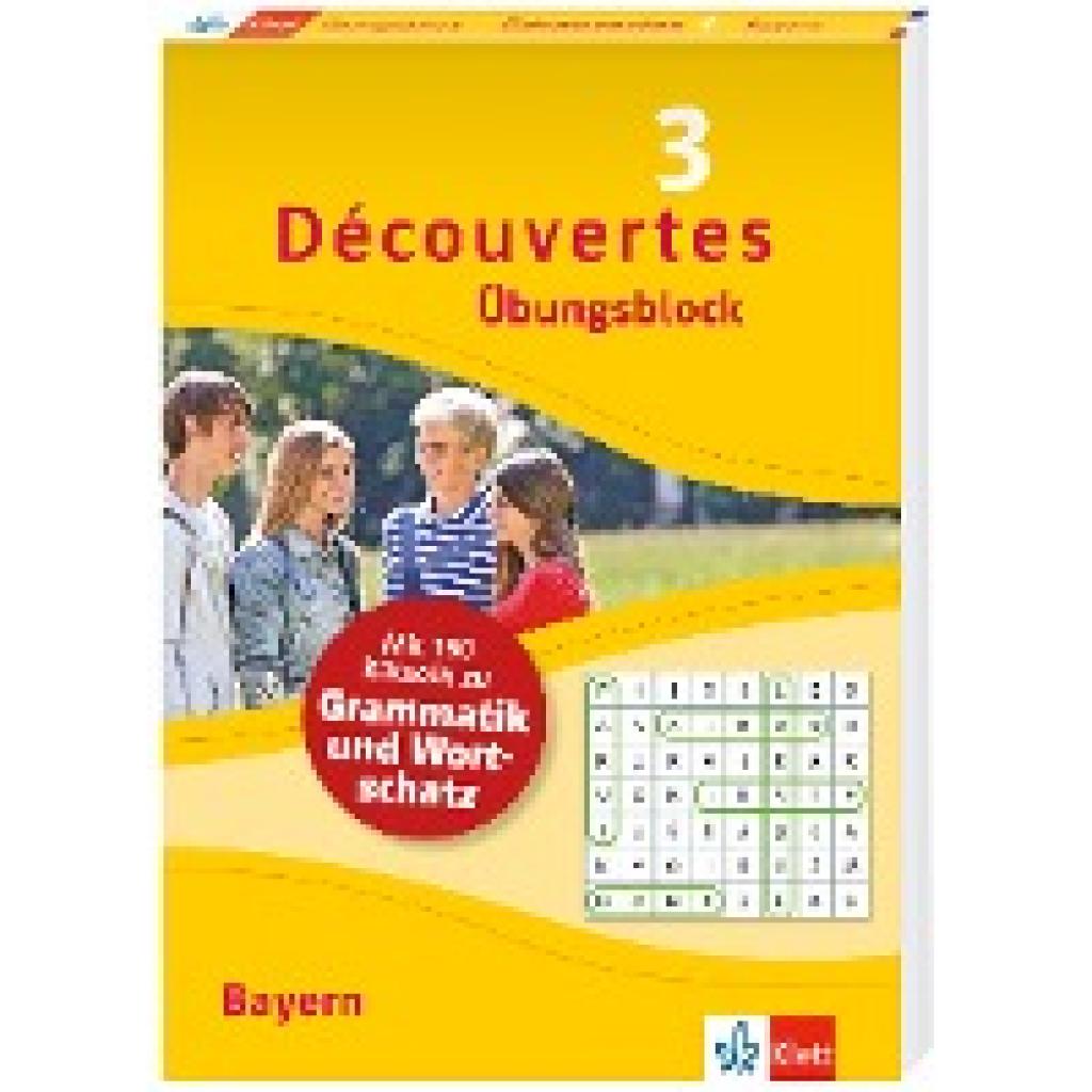 9783129261712 - Découvertes 3 Bayern (ab 2017) Übungsblock zum Schulbuch 3 Lernjahr
