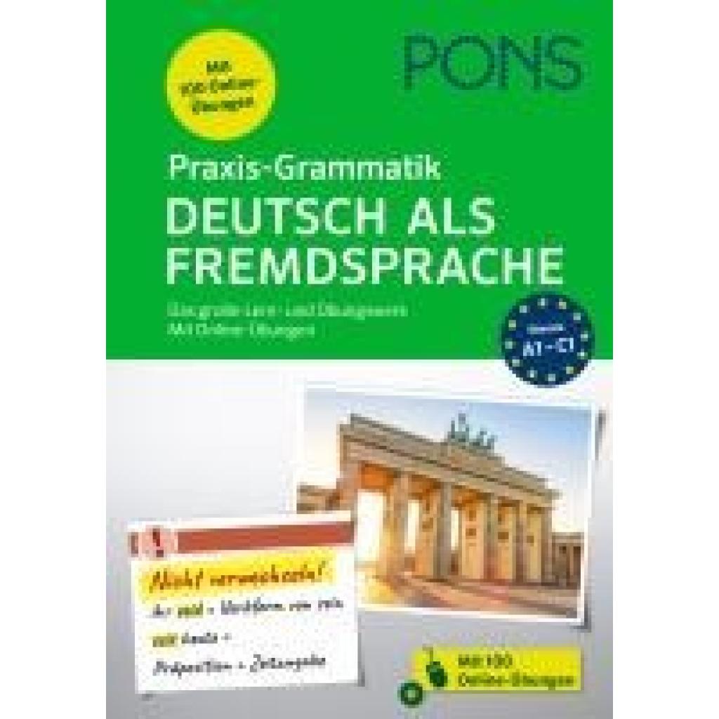 9783125660465 - PONS Praxis-Grammatik Deutsch als Fremdsprache Kartoniert (TB)