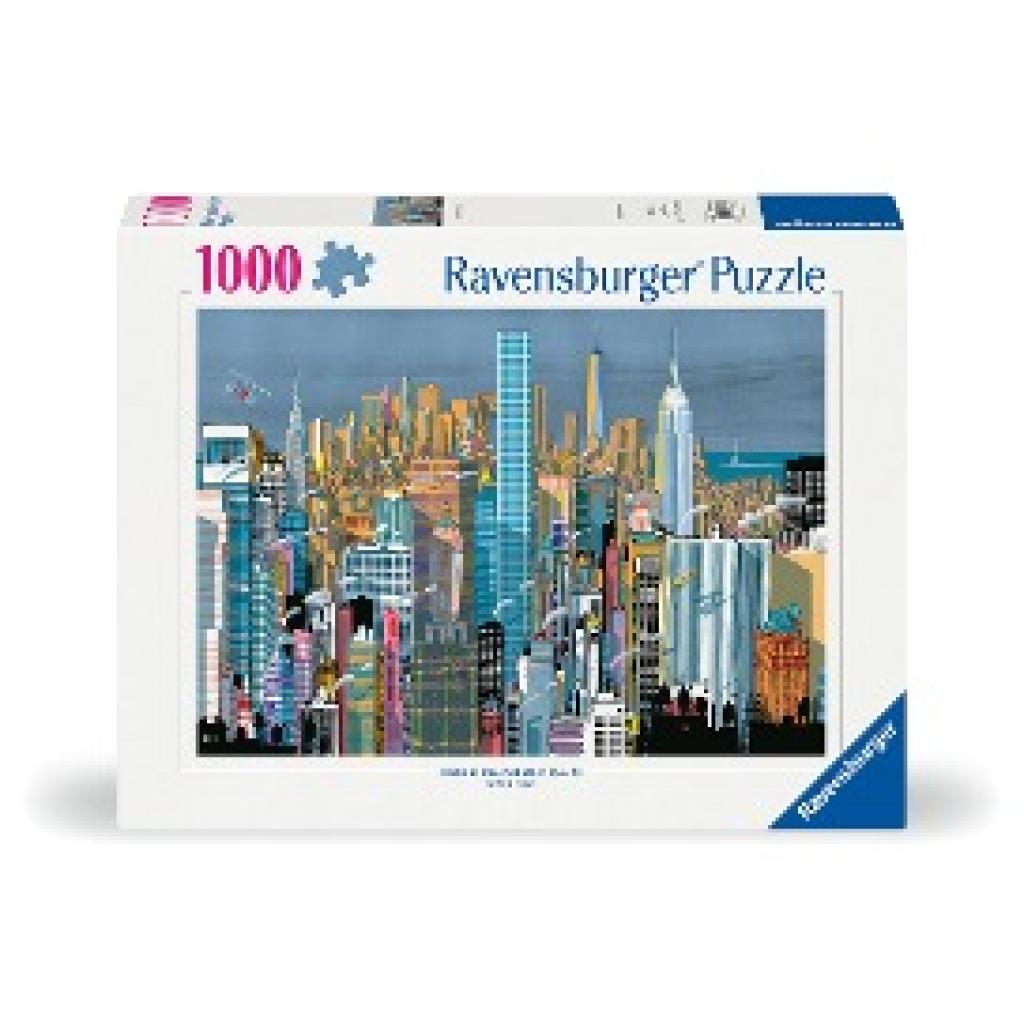 Ravensburger Puzzle 12000784 I am New York - 1000 Teile Puzzle für Erwachsene ab 14 Jahren