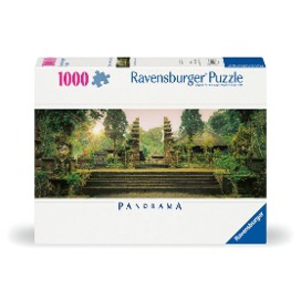 Ravensburger Puzzle - 12000447 Jungle Tempel Pura Luhur Batukaru, Bali - 1000 Teile