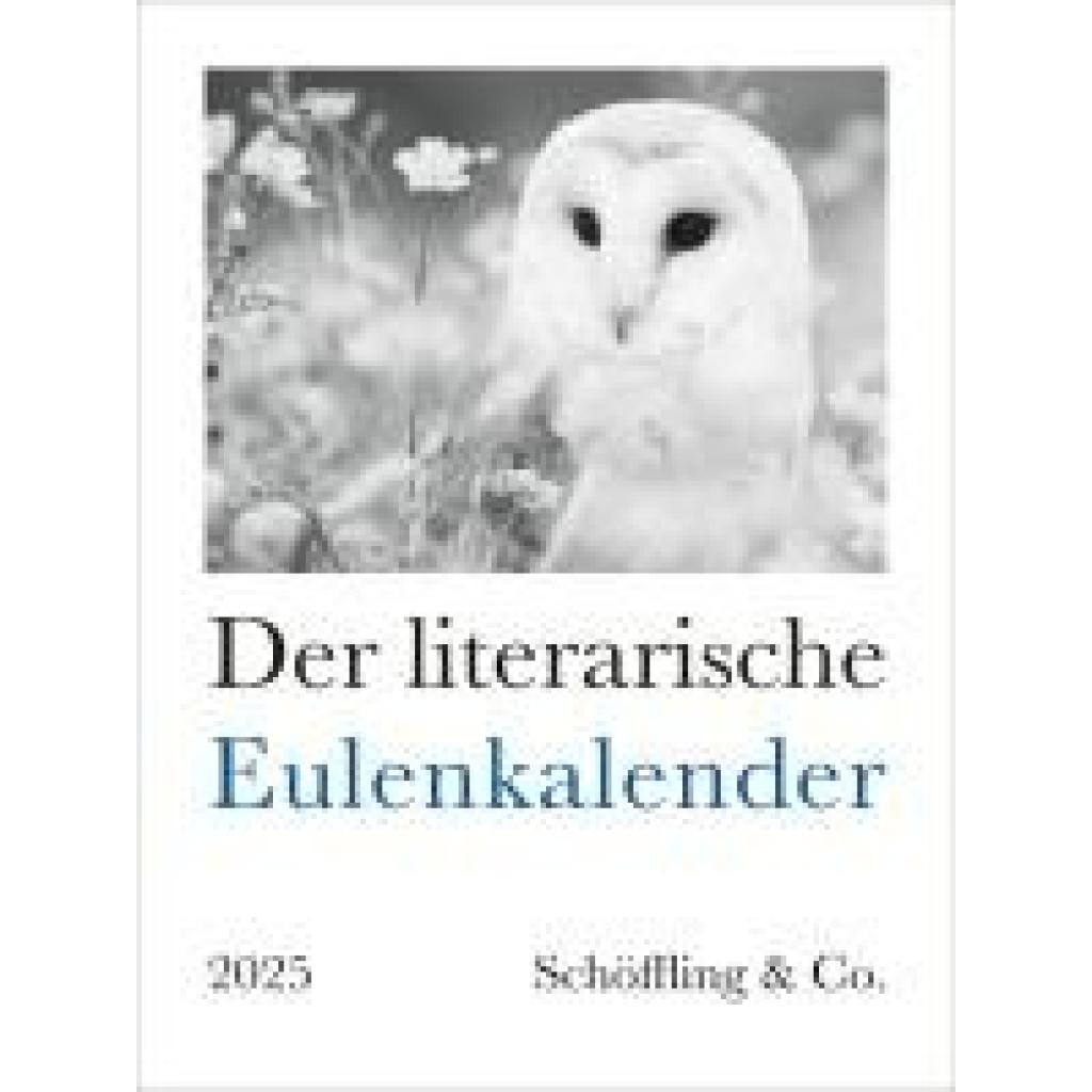 Bachstein, Julia: Der literarische Eulenkalender 2025