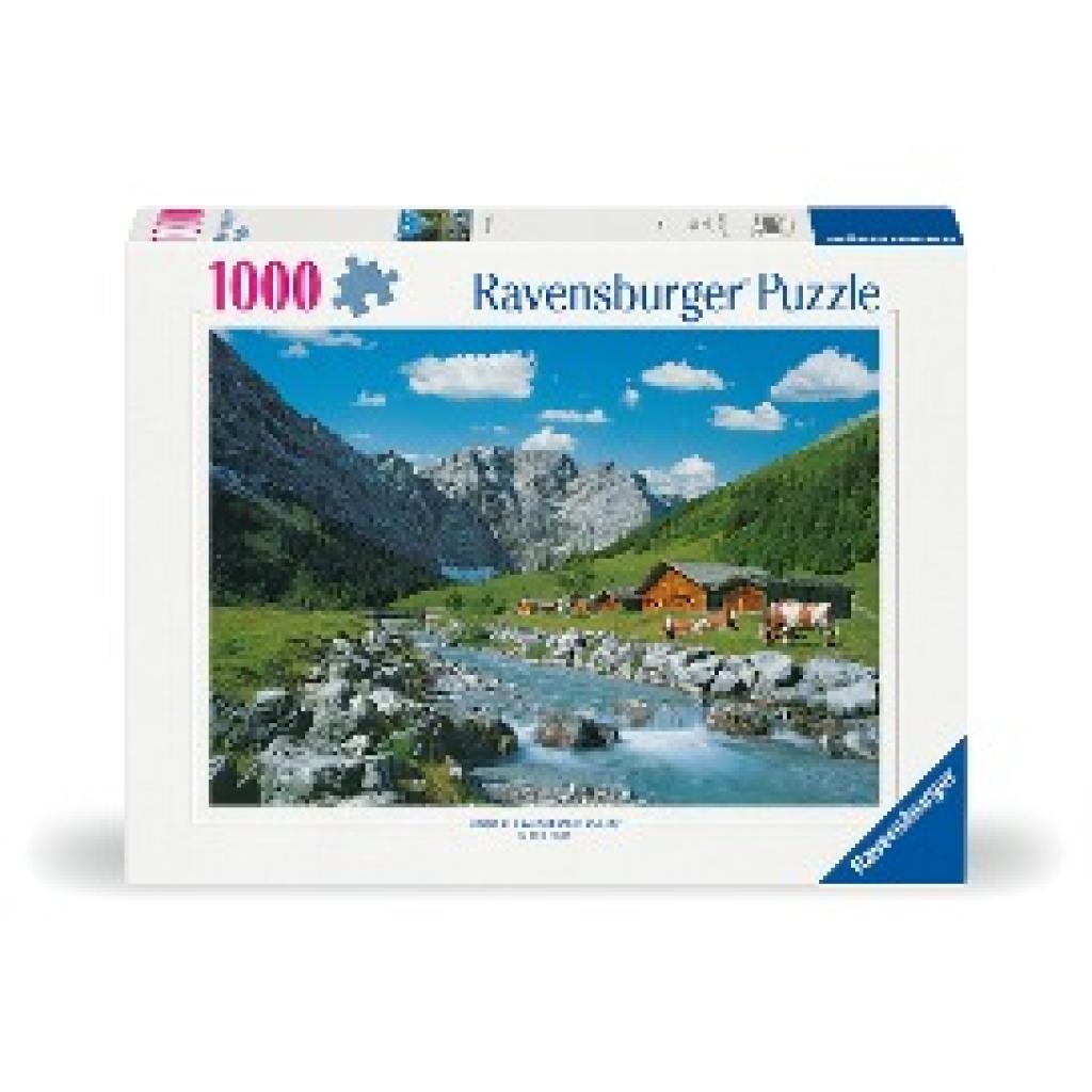 Ravensburger Puzzle 12000649 - Krawendelgebirge in Österreich - 1000 Teile Puzzle für Erwachsene und Kinder ab 14 Jahren