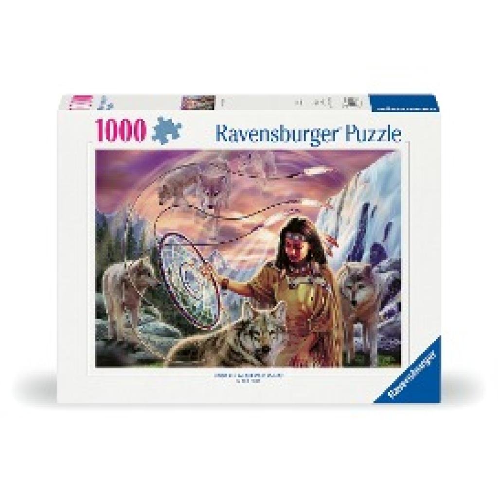 Ravensburger Puzzle 12000624 - Die Traumfängerin - 1000 Teile Puzzle für Erwachsene und Kinder ab 14 Jahren