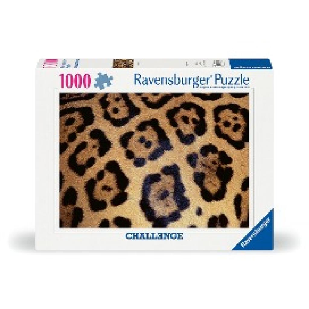 Ravensburger Puzzle 12000586 - Animal Print - 1000 Teile Challenge Puzzle für Erwachsene und Kinder ab 14 Jahren