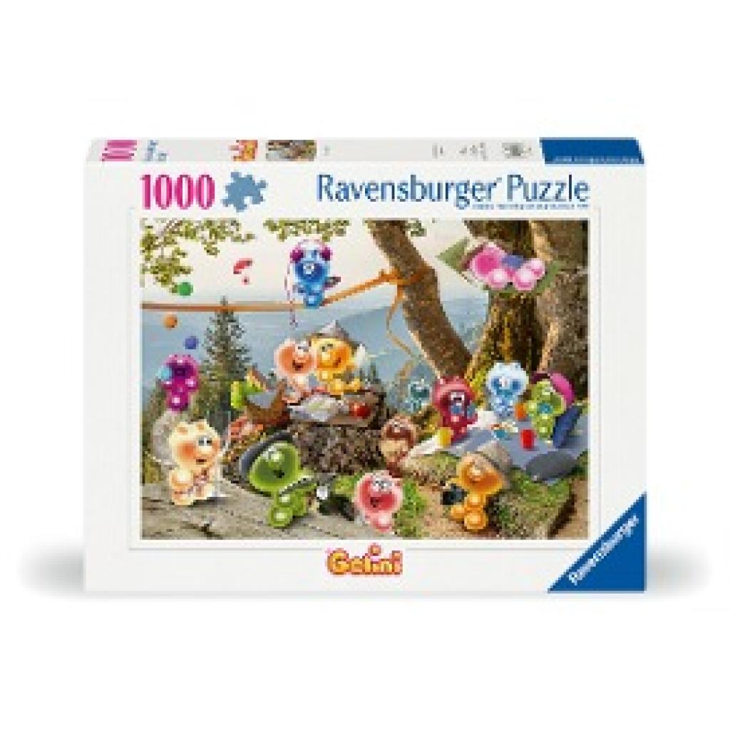 Ravensburger Puzzle 12000534 - Auf zum Picknick - 1000 Teile Gelini Puzzle für Erwachsene und Kinder ab 14 Jahren