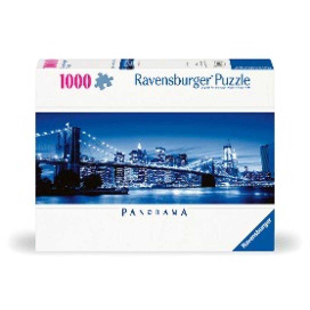 Ravensburger Puzzle 12000438 - Leuchtendes New York - 1000 Teile Puzzle für Erwachsene und Kinder ab 14 Jahren, Puzzle v