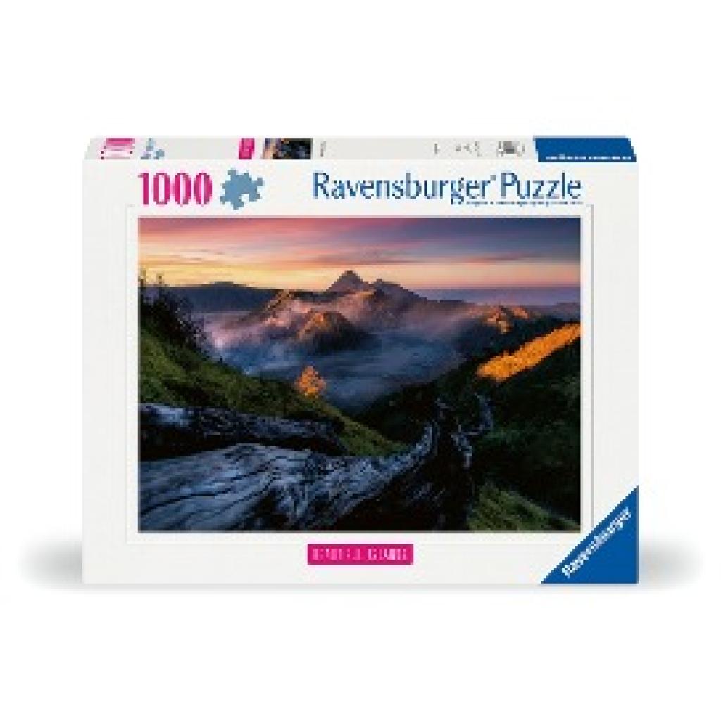 Ravensburger Puzzle Beautiful Islands 12000158 - Stratovulkan Bromo, Indonesien - 1000 Teile Puzzle für Erwachsene und K