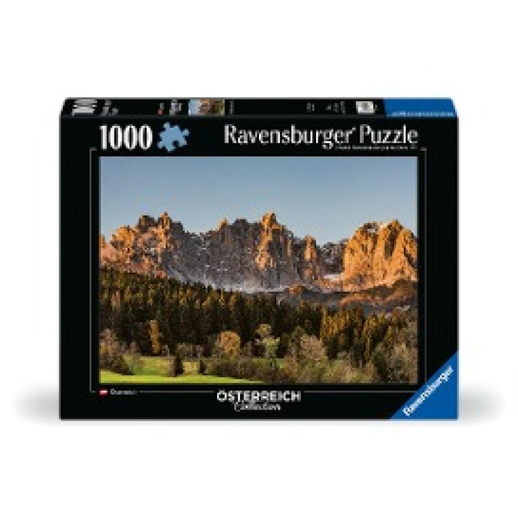 Ravensburger Puzzle 12000141 - Farbenpracht am Wilden Kaiser - 1000 Teile Puzzle für Erwachsene und Kinder ab 14 Jahren