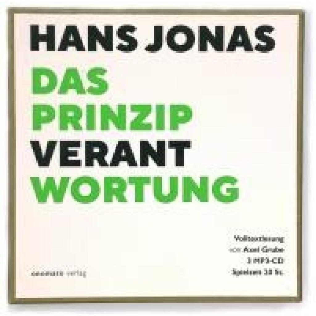 Jonas, Hans: Das Prinzip Verantwortung