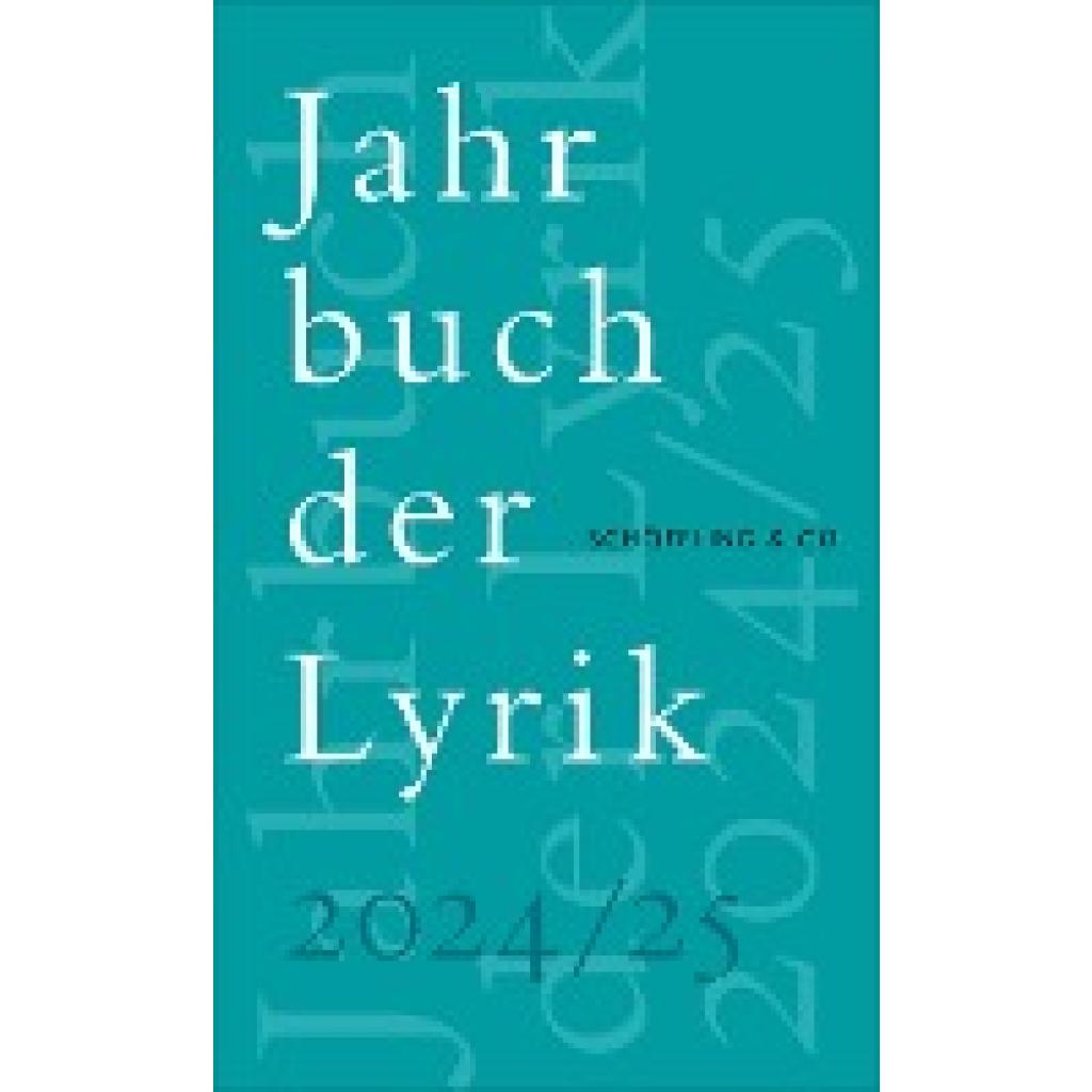 9783895612091 - Jahrbuch der Lyrik 2024 25