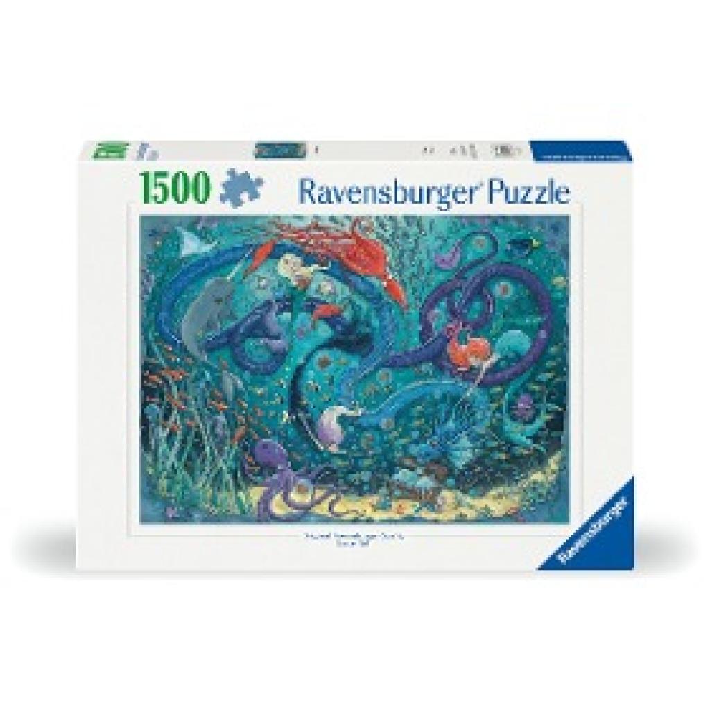 Ravensburger Puzzle 12000736 Die Meeresnixen 1500 Teile Puzzle