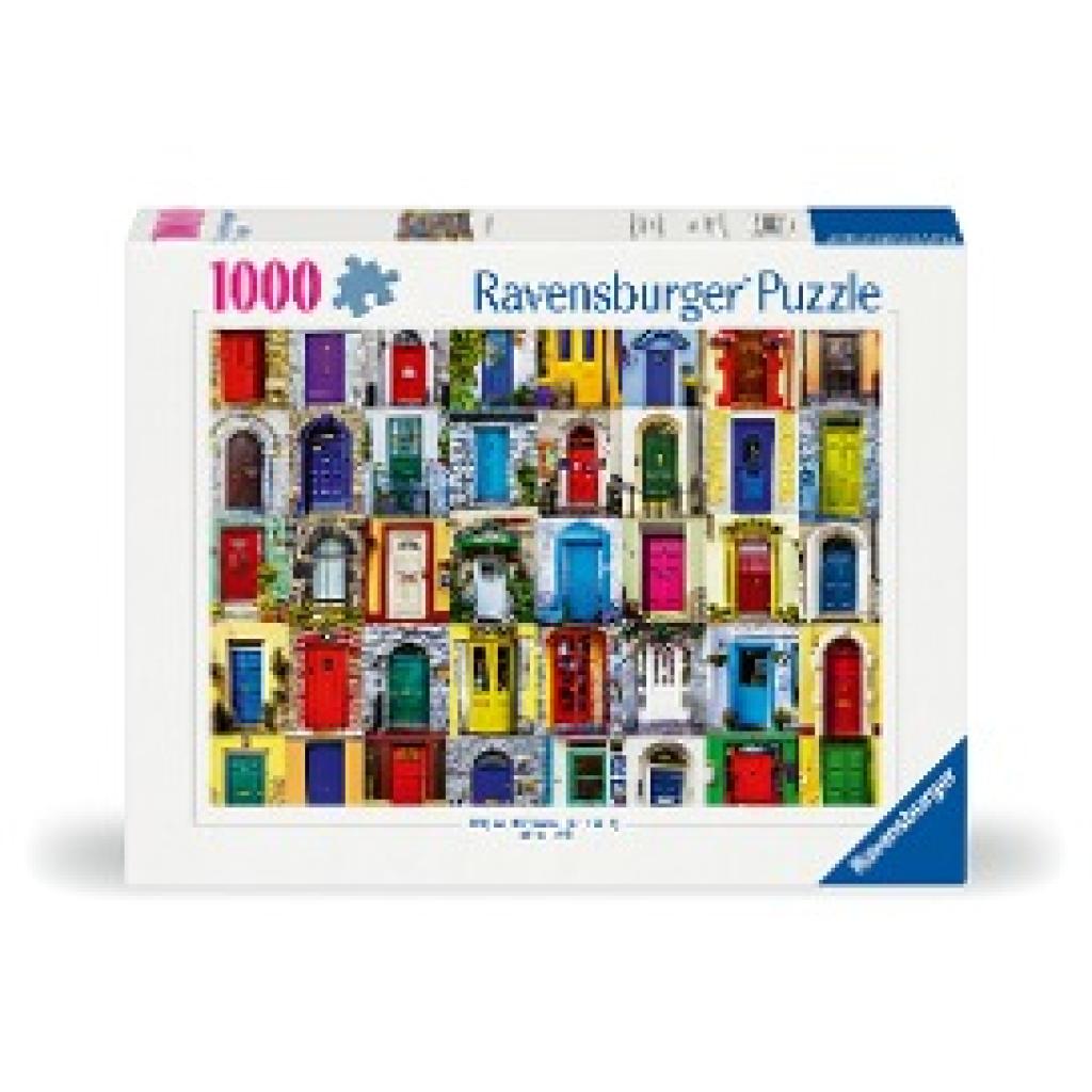 Ravensburger Puzzle 12000641 - Unter Palmen - 1000 Teile Puzzle für Erwachsene und Kinder ab 14 Jahren, Puzzle mit Stran