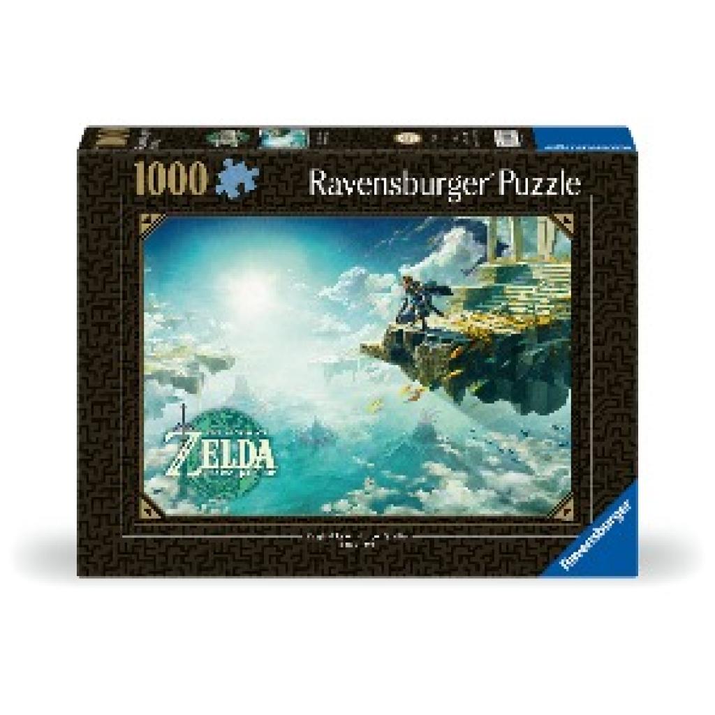 Ravensburger Puzzle 12000640 - Zelda - 1000 Teile Zelda Puzzle für Erwachsene und Kinder ab 14 Jahren
