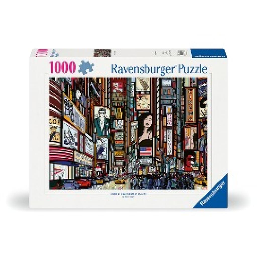 Ravensburger Puzzle 12000580 Buntes New York 1000 Teile Puzzle