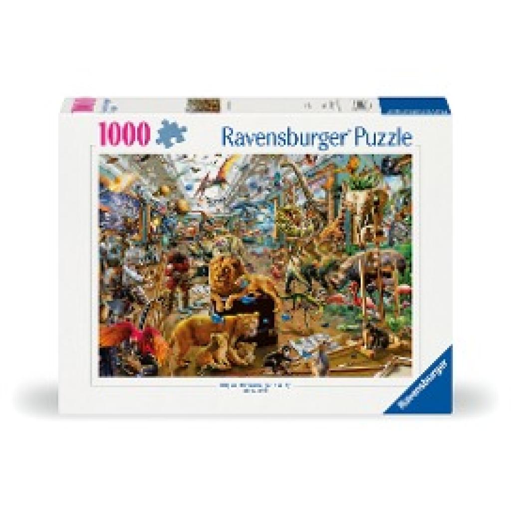 Ravensburger Puzzle - 12000570 Chaos in der Galerie - 1000 Teile