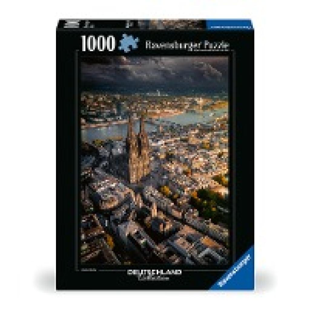 Ravensburger Puzzle 12000483 - Kölner Dom - 1000 Teile Puzzle für Erwachsene und Kinder ab 14 Jahren, Stadt-Puzzle von K