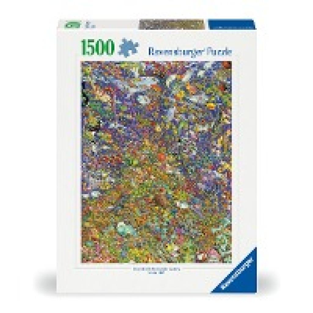 Ravensburger Puzzle 12000436 - Viele bunte Fische - 1500 Teile Puzzle für Erwachsene und Kinder ab 14 Jahren