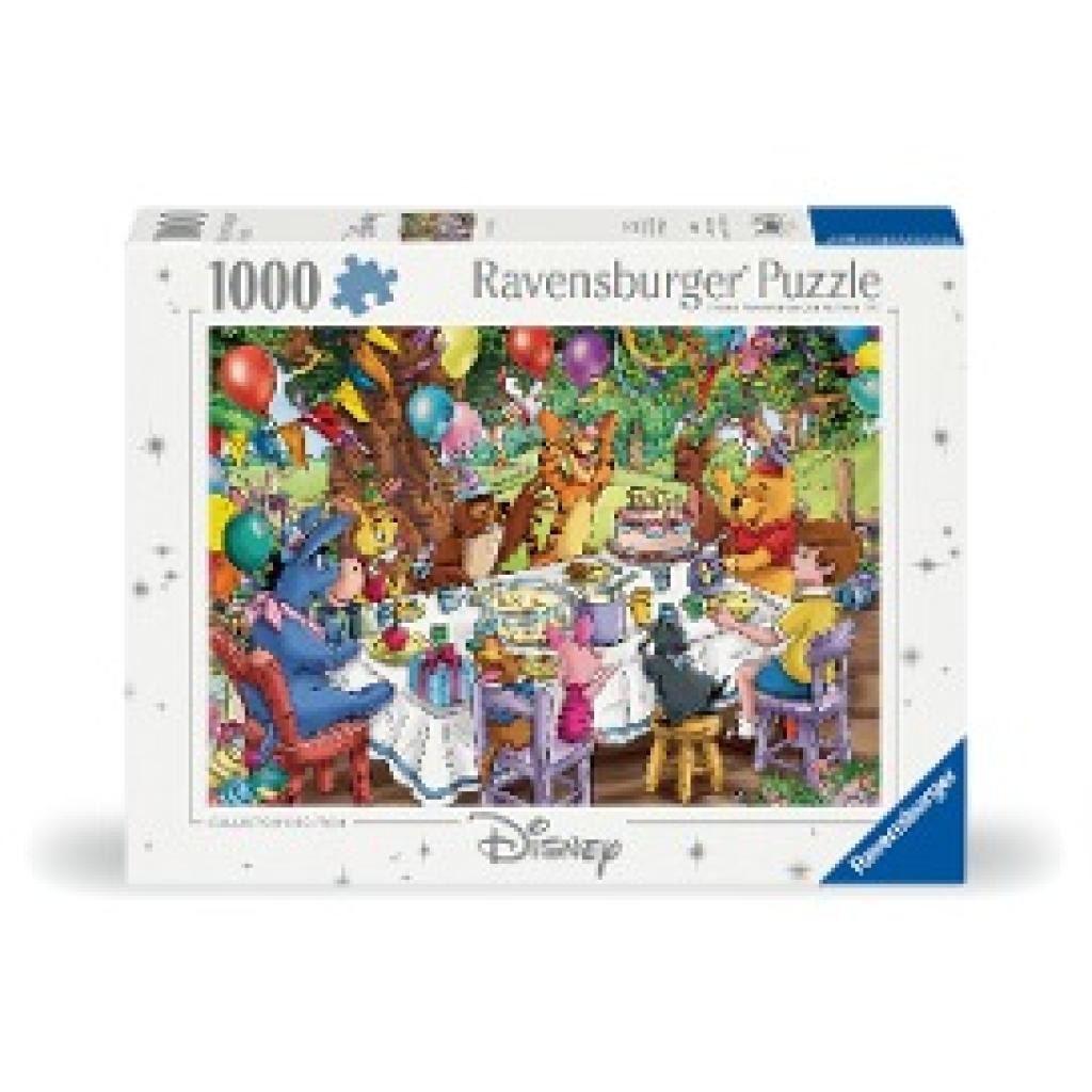 Ravensburger Puzzle 12000385 - Winnie Puuh - 1000 Teile Disney Puzzle für Erwachsene und Kinder ab 14 Jahren