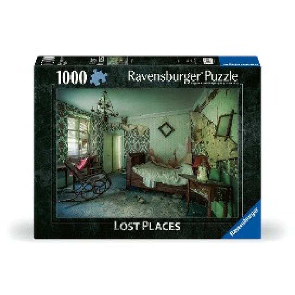 Ravensburger Lost Places Puzzle 12000274 Crumbling Dreams - 1000 Teile Puzzle für Erwachsene und Kinder ab 14 Jahren