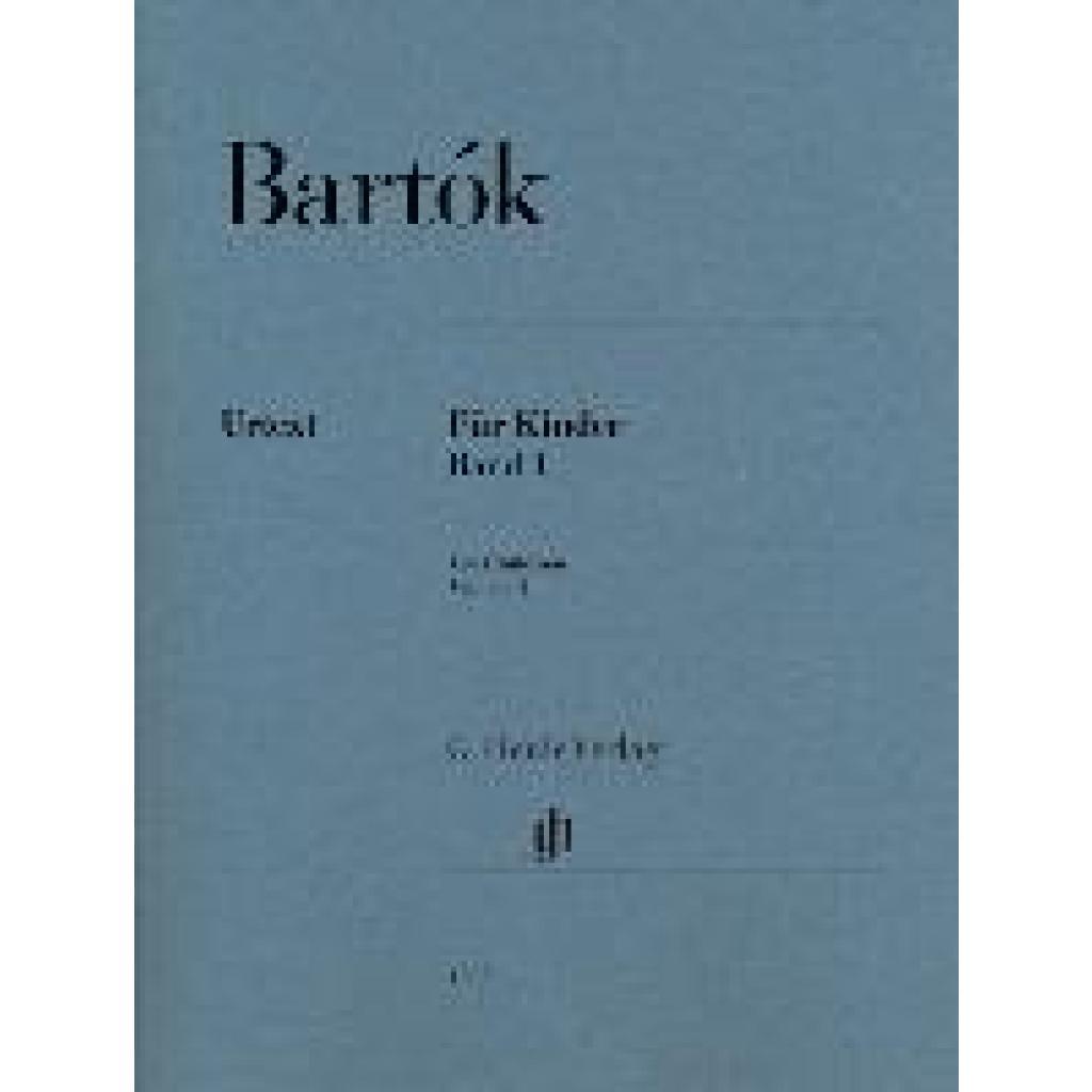 Bartók, Béla: For Children, Volume I
