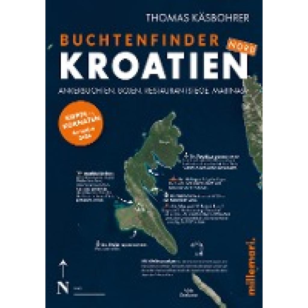 9783967060737 - Buchtenfinder Kroatien Nord - Thomas Käsbohrer Kartoniert (TB)