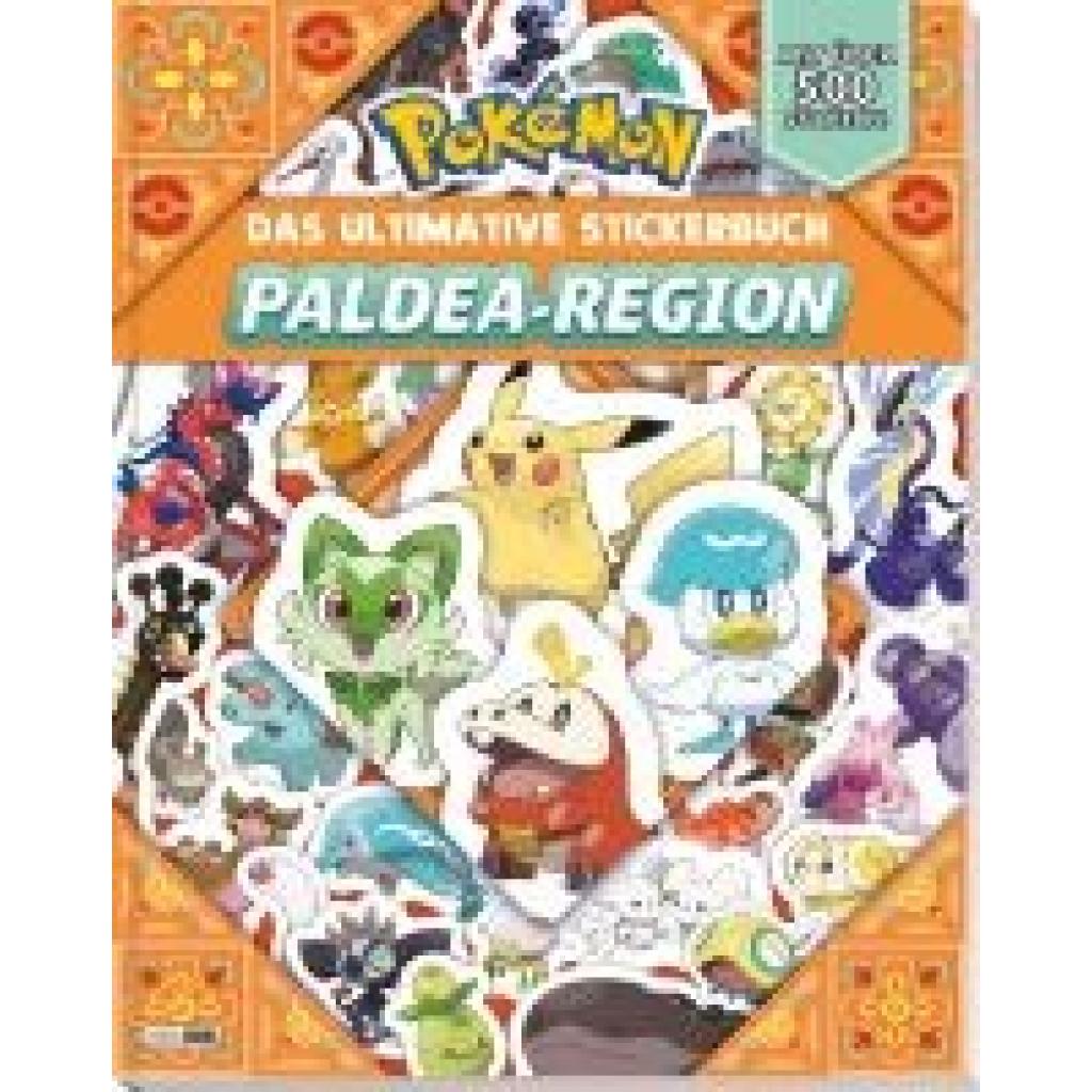 9783833244650 - Pokémon Das ultimative Stickerbuch der Paldea-Region - Pokémon Panini Kartoniert (TB)