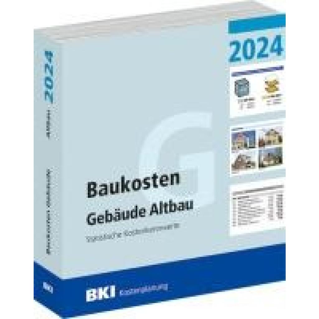 9783481047474 - BKI Baukosten Gebäude Altbau 2024 9783481047474 - BKI Baukosten Gebäude Altbau 2024