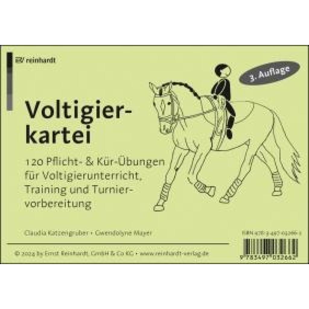 9783497032662 - Katzengruber Claudia Voltigierkartei 9783497032662 - Katzengruber Claudia Voltigierkartei