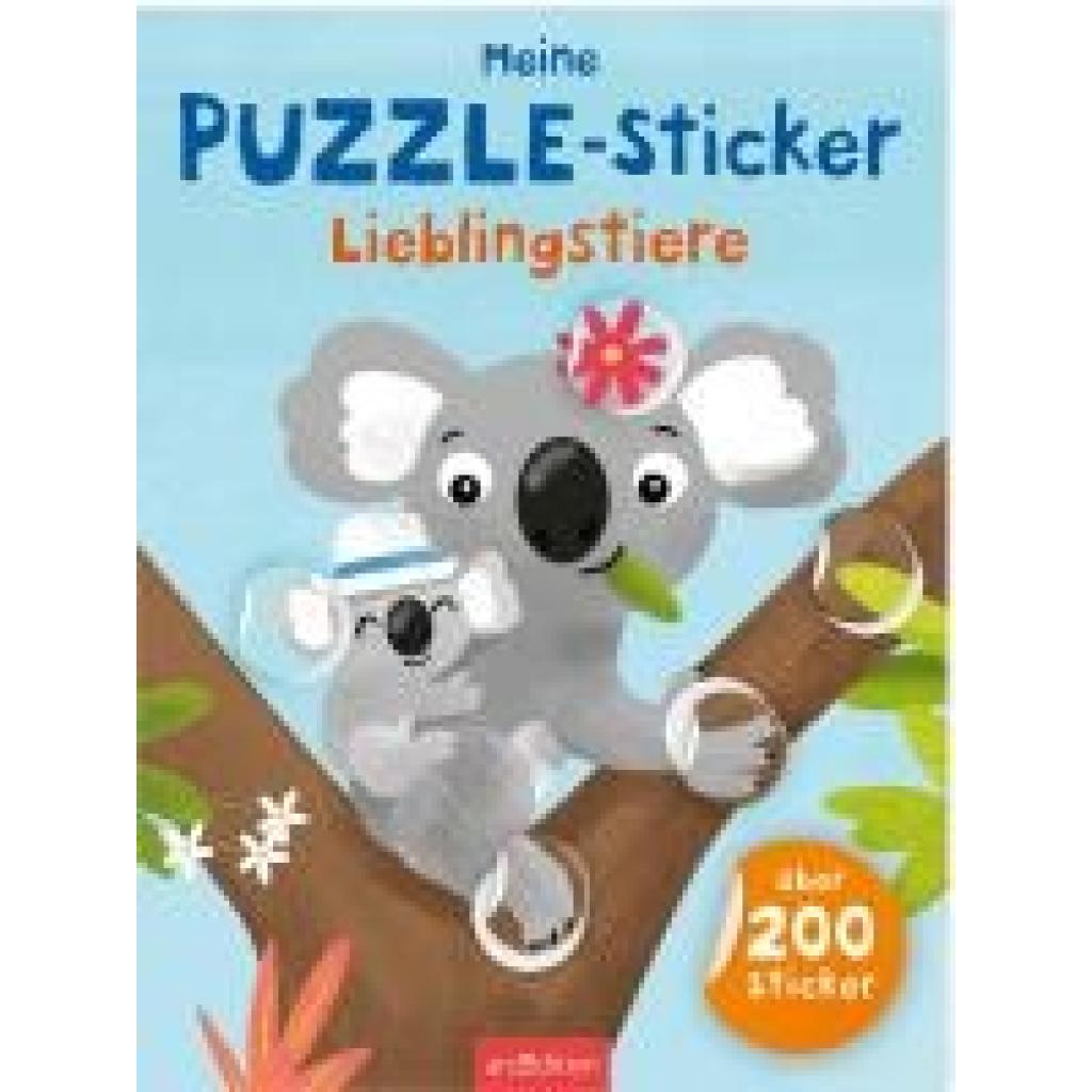 9783845858791 - Meine Puzzle-Sticker - Lieblingstiere