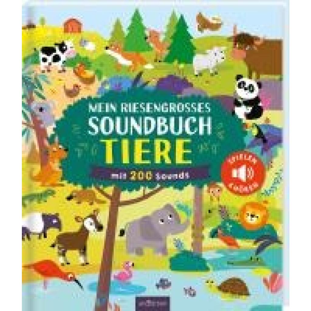 9783845848761 - - GEBRAUCHT Mein riesengroßes Soundbuch Tiere mit 200 Sounds Hochwertiges Soundbuch mit gesprochenen Wörtern dazugehörigen Sounds und einer Spielefunktion für Kinder ab 3 Jahren - Preis vom 02102023 050404 h