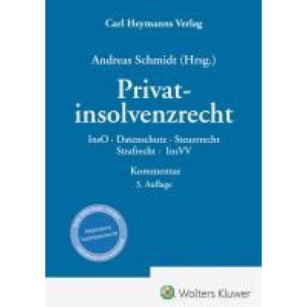 9783452303899 - Privatinsolvenzrecht - Kommentar 9783452303899 - Privatinsolvenzrecht - Kommentar