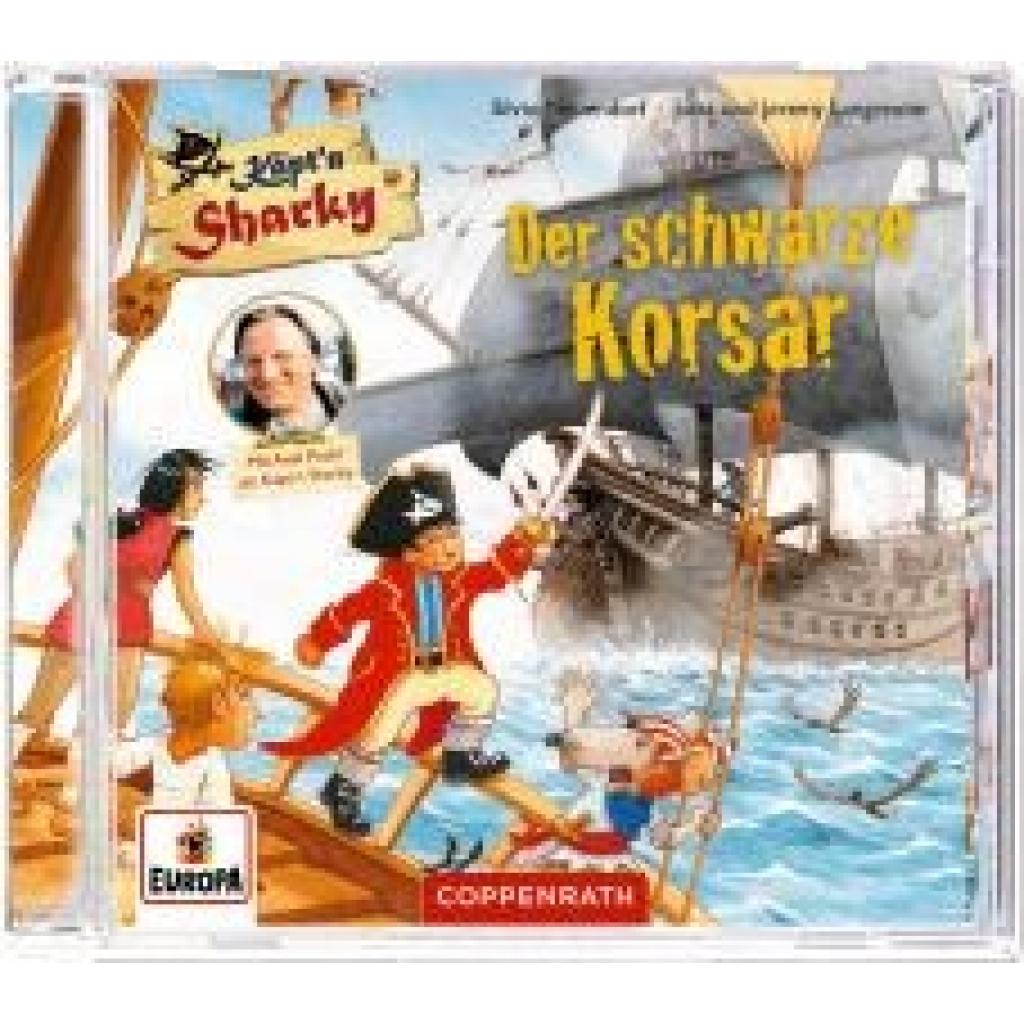 Langreuter, Jutta: CD Hörspiel: Käpt'n Sharky - Der schwarze Korsar